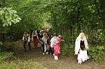 Unterwegs mit dem Verein f&uuml;r Lebendiges Mittelalter (Foto: agl)