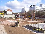 Baufortschritt in Fulda (Foto: HABAU)