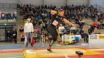 Der Wettkampf der Damen beim Kugelsto&szlig;en Indoor in Nordhausen (Foto: Eva Maria Wiegand)