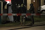 Gro&szlig;einsatz der Polizei in G&ouml;rsbach (Foto: S. Dietzel)