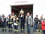 Wasser marsch in Bielen (Foto: Feuerwehr)