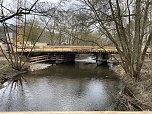 Neubau der Brücke in Krimderode (Foto: vgf) Neubau der Brücke in Krimderode (Foto: vgf)