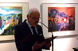 Vernissage gestern Abend im Kunsthaus Meyenburg (Foto: HG Backhaus)