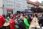 Empfang der Europacup-Siegerinnen in Bad Langensalza (Foto: Eva Maria Wiegand)