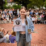 Am Herder-Gymnasium wurde der "Johann" verliehen (Foto: Philipp Kugelmeier ) Am Herder-Gymnasium wurde der "Johann" verliehen (Foto: Philipp Kugelmeier )