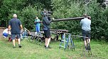 Dreharbeiten im Freibad Berga (Foto: U.Reinboth )