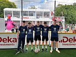 Die "Roadrunner" bei der Sparkassen Fairplay Soccer Tour 2025 (Foto: Jörg Langner) Die "Roadrunner" bei der Sparkassen Fairplay Soccer Tour 2025 (Foto: Jörg Langner)