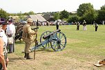 Kanonendonner auf der Pfalz Tilleda (Foto: agl) Kanonendonner auf der Pfalz Tilleda (Foto: agl)