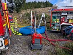 Waldbrandübung der Feuerwehren (Foto: Feuerwehr) Waldbrandübung der Feuerwehren (Foto: Feuerwehr)