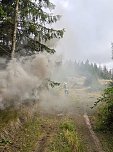 Waldbrandübung der Feuerwehren (Foto: Feuerwehr) Waldbrandübung der Feuerwehren (Foto: Feuerwehr)