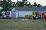 Gemeinsame Einsatz&uuml;bung der Freiwilligen Feuerwehren Bielen und Nordhausen Mitte (Foto: Feuerwehr)