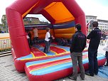 Kindertags-Feier auf dem Parkplatz (Foto: nnz) Kindertags-Feier auf dem Parkplatz (Foto: nnz)