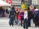 Kindertags-Feier auf dem Parkplatz (Foto: nnz) Kindertags-Feier auf dem Parkplatz (Foto: nnz)