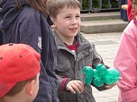 Kindertags-Feier auf dem Parkplatz (Foto: nnz) Kindertags-Feier auf dem Parkplatz (Foto: nnz)
