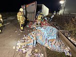 LKW-Unfall auf der Autobahn 38 (Foto: S.Dietzel)