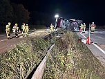 LKW-Unfall auf der Autobahn 38 (Foto: S.Dietzel)