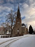 Die Kirche in Niedersachswerfen im Winterkleid. (Foto: ssc) Die Kirche in Niedersachswerfen im Winterkleid. (Foto: ssc)