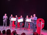 185 Jahre Kreissparkasse Nordhausen dominierten den Jahresempfang am Donnerstagabend im Theater. (Foto: ssc) 185 Jahre Kreissparkasse Nordhausen dominierten den Jahresempfang am Donnerstagabend im Theater. (Foto: ssc)