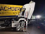 Ein Lkw-Unfall ereignete sich auf der A38. (Foto: Silvio Dietzel) Ein Lkw-Unfall ereignete sich auf der A38. (Foto: Silvio Dietzel)
