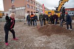 Spatenstich f&uuml;r den neuen Rewe in Nordhausen-Salza. (Foto: Susanne Schedwill)