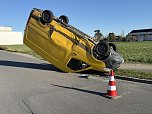Ein spektakulärer Unfall ereignete sich heute Nachmittag in Nordhausen. (Foto: Silvio Dietzel) Ein spektakulärer Unfall ereignete sich heute Nachmittag in Nordhausen. (Foto: Silvio Dietzel)