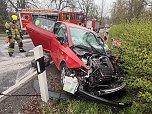 Unfall auf der B4 am Nordh&auml;user Stadtpark (Foto: S. Dietzel)
