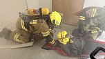 freiwillige Feuerwehr Herreden &uuml;bt Evakuierung (Foto: vgf)