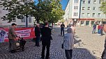 Arbeiterkampftag auf dem Nordh&auml;user Rathausplatz (Foto: agl)