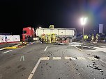 Ein spektakul&auml;rer Unfall ereignete sich Donnerstagabend bei Nordhausen. (Foto: Silvio Dietzel)