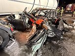 Ein spektakul&auml;rer Unfall ereignete sich Donnerstagabend bei Nordhausen. (Foto: Silvio Dietzel)