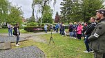 Kranzniederlegung in Bleicherode (Foto: Die Linke Bleicherode Sollstedt)