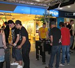 Kickern in der Galerie (Foto: nnz City Scout Sven G&auml;mkow)