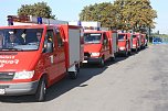 Feuerwehr im Schleudergang (Foto: P. Grabe) Feuerwehr im Schleudergang (Foto: P. Grabe)