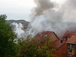 Brand in der Altstadt (Foto: privat)