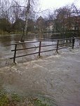 Hochwasser in Hohenstein (Foto: Feuerwehr Hohenstein)