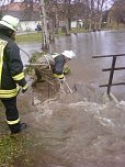 Hochwasser in Hohenstein (Foto: Feuerwehr Hohenstein)