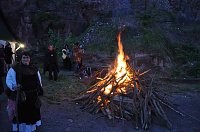 Bild: Walpurgis auf der Burg Hohnstein