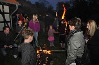 Bild: Walpurgis auf der Burg Hohnstein