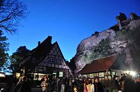 Bild: Walpurgis auf der Burg Hohnstein