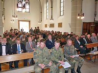 Bild: Friedensgottesdienst mit Wanke