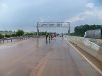 Schlamm auf A 38 Bild: Schlamm auf A 38