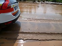Schlamm auf A 38 Bild: Schlamm auf A 38