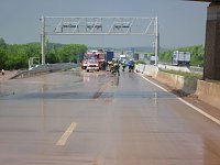 Schlamm auf A 38 Bild: Schlamm auf A 38