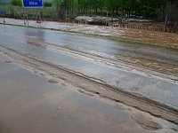 Schlamm auf A 38 Bild: Schlamm auf A 38