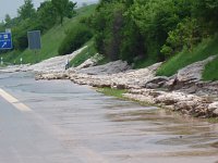 Schlamm auf A 38 Bild: Schlamm auf A 38