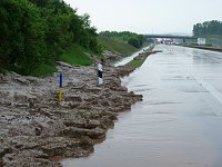 Schlamm auf A 38 Bild: Schlamm auf A 38