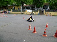 Bild: Slalom gefahren