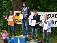 Bild: Slalom gefahren