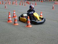 Bild: Slalom gefahren