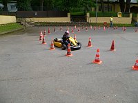 Bild: Slalom gefahren